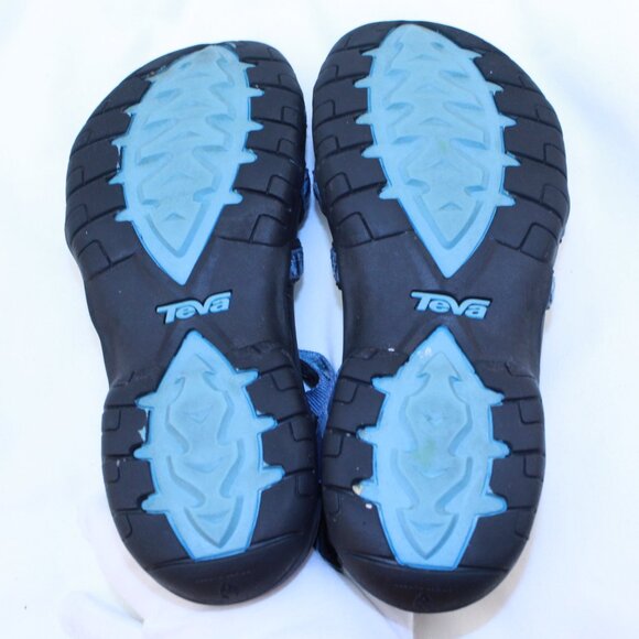 Teva SZ 9 Blue Mirage TIRRA Adjustable Strap Outdoor Hiking Water Sports Sandals - Picture 6 of 12
